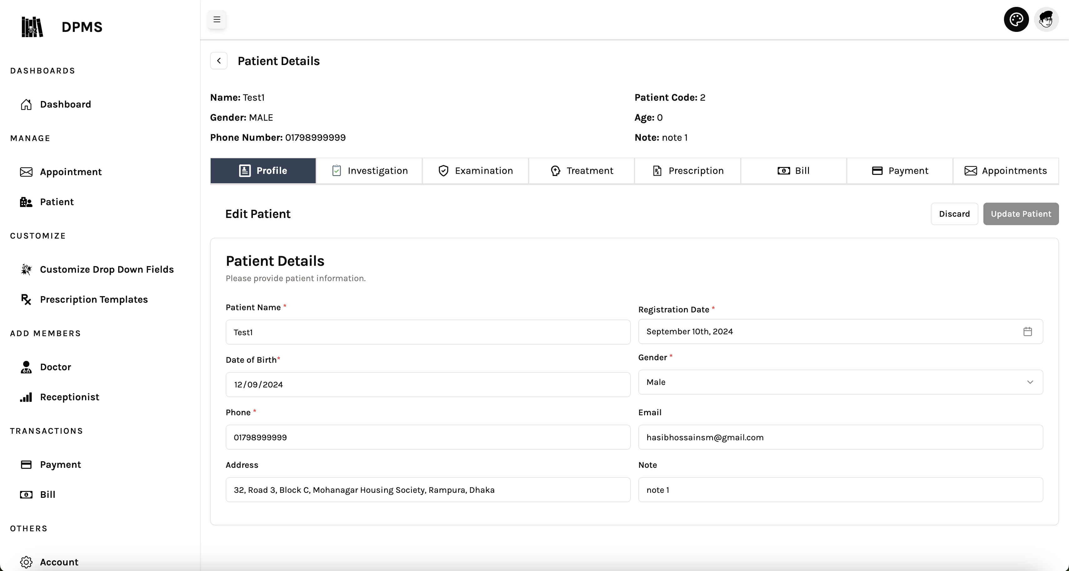 Dental Practice Management Platform
