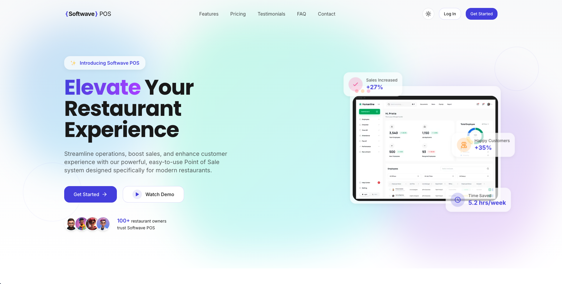 Cloud-Based Restaurant POS System